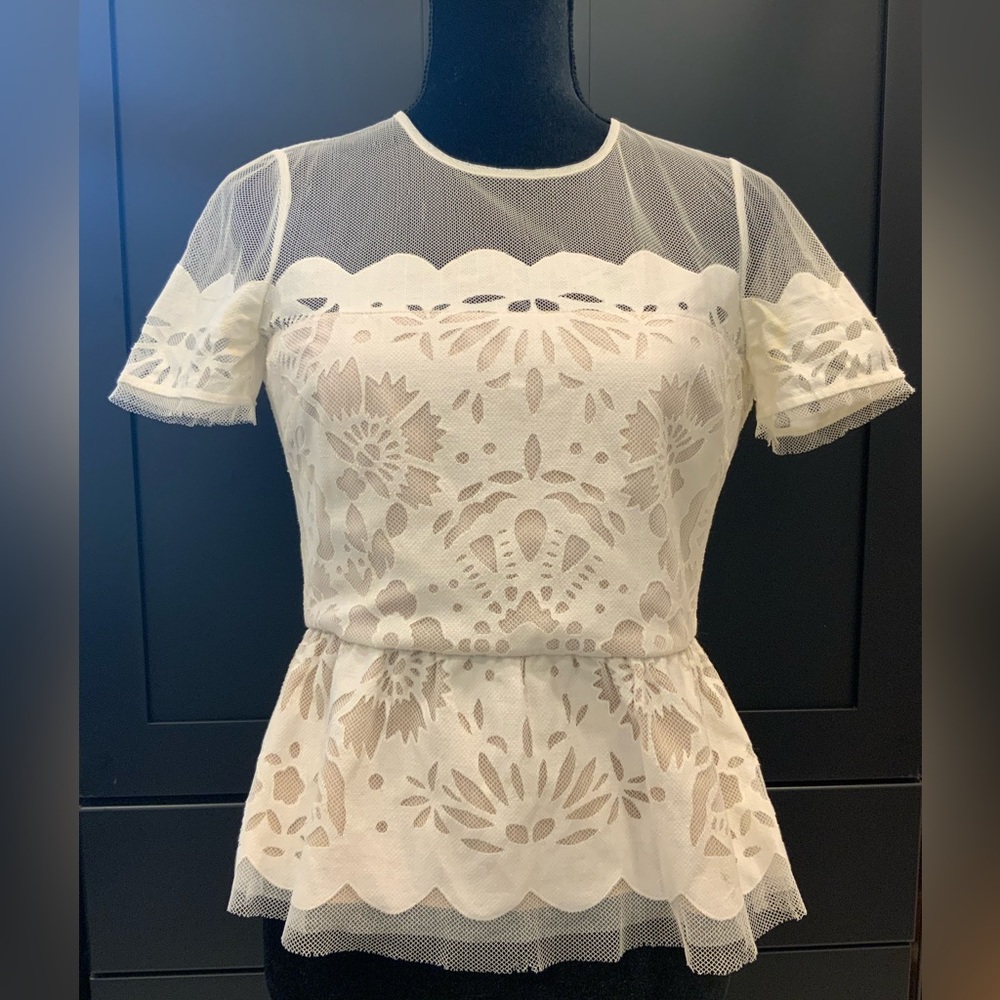 BCBG Maxazria Kasandra Top - Scalloped